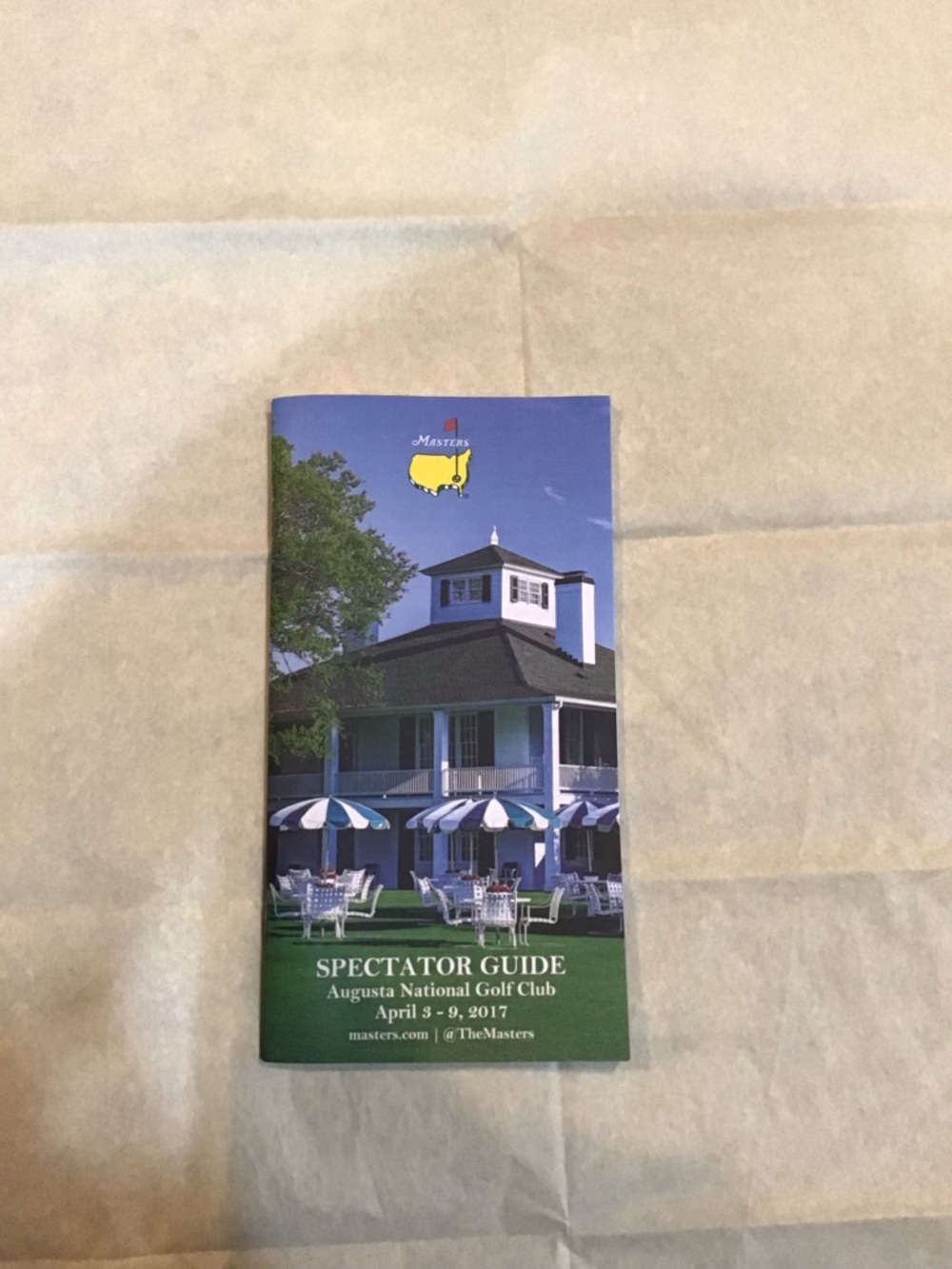 Masters 2017 Spectator Guide Brochure